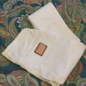 White jeans